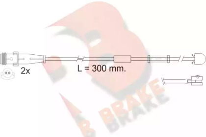 Контакт R BRAKE 610504RB